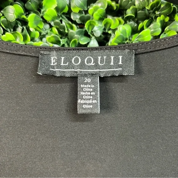 ELOQUII | Knotted Front Pleated Skirt Dress - Picture 8 of 12